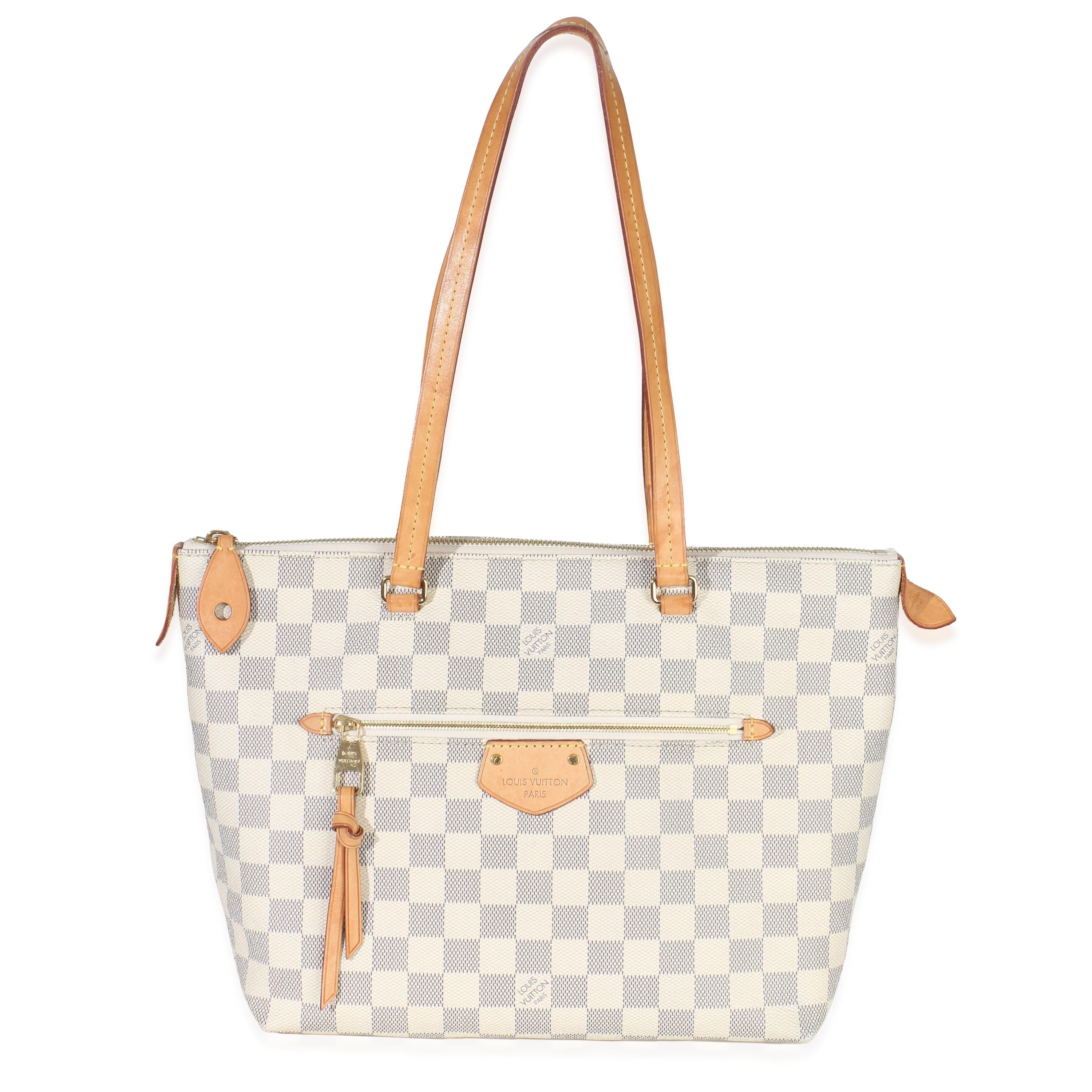 Louis Vuitton Coated Canvas Damier Azur  Iena PM