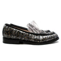 Midnight 00 Black Tulle & PVC Polka Dot Antoinette Loafers