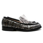 Midnight 00 Black Tulle & PVC Polka Dot Antoinette Loafers