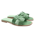 Hermes Vert Jade Niloticus  Lizard Oran Sandals