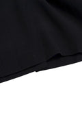 Alexander McQueen Black Dress with Silver Zips
