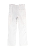 Nili Lotan White Cargo Trousers