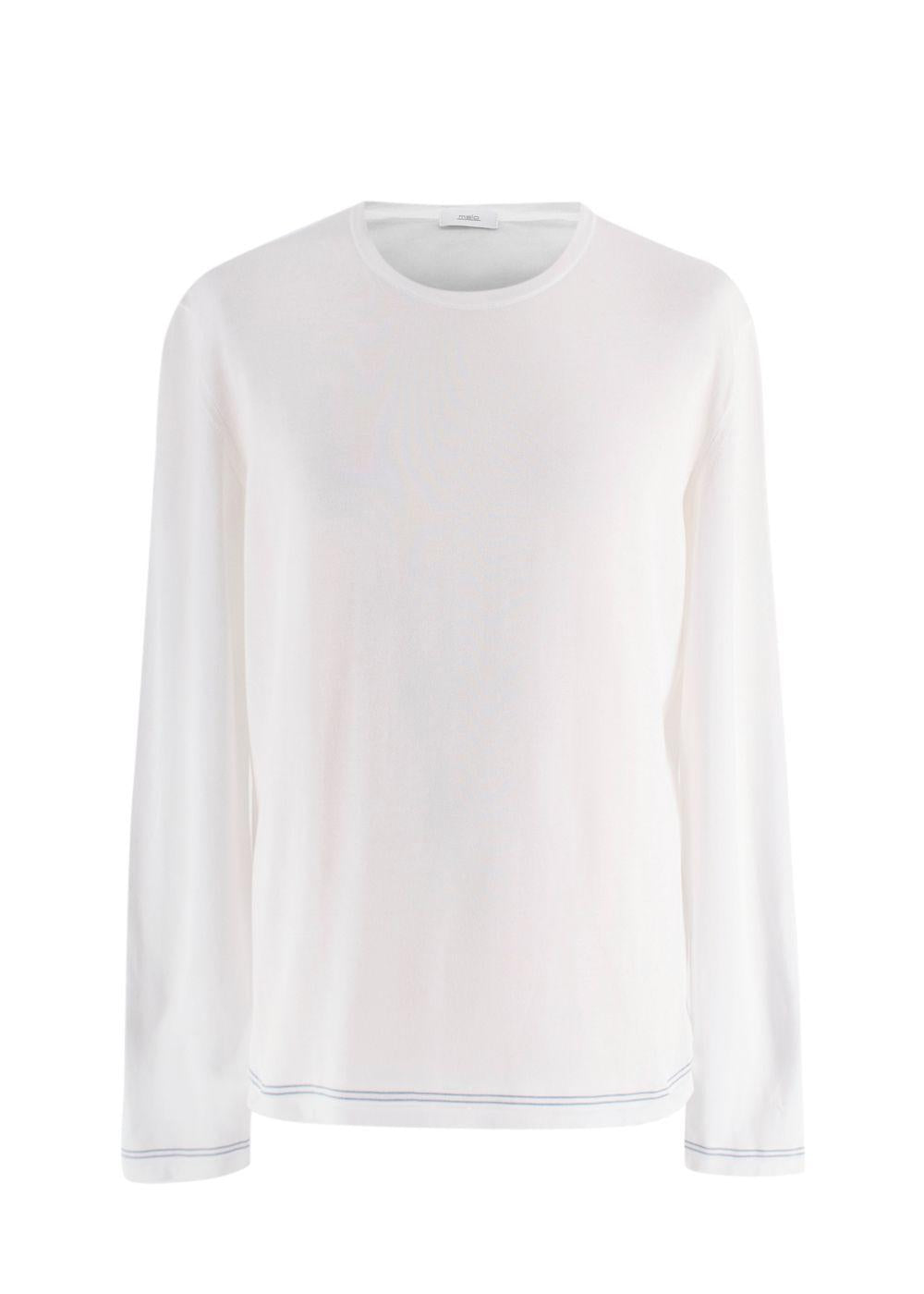 Maio White Long Sleeve