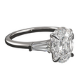 Lab Grown 2CT Oval Cut Diamond