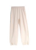 Barrie Cream Cashmere Knit Joggers