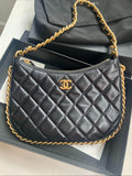 Chanel Black Quilted Leather Shoulder bag
