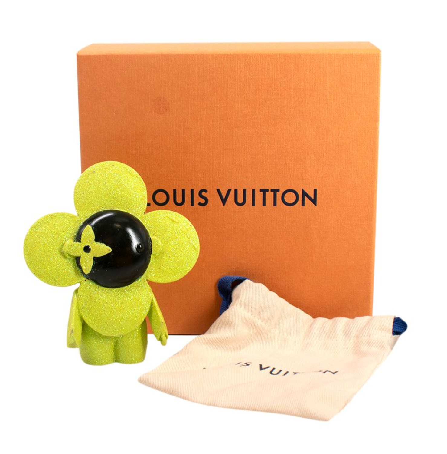 Louis Vuitton Green Poupee Vivienne Christmas Decoration