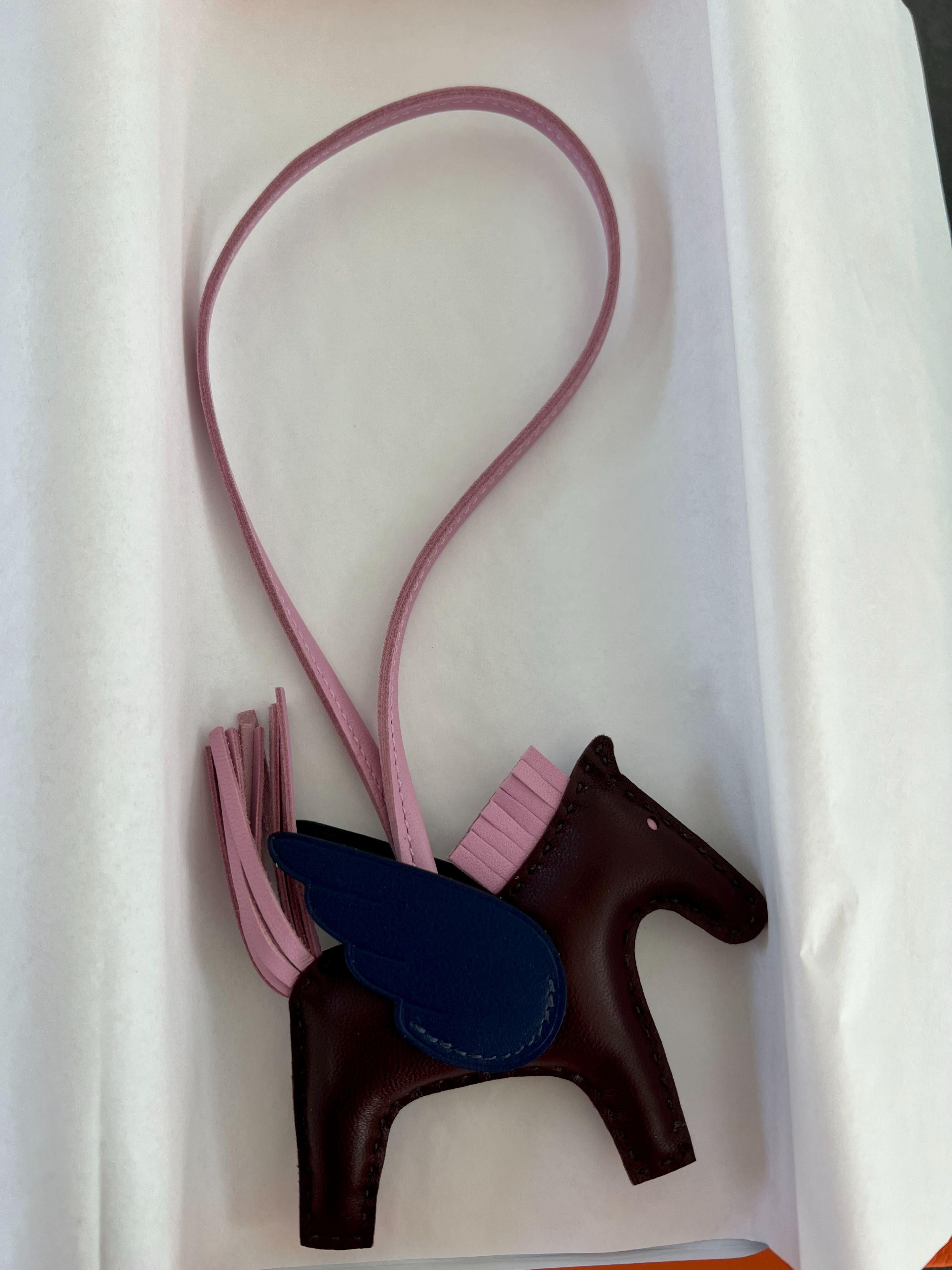 Rouge Sellier Pegasus Rodeo PM Bag Charm