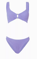 Hunza G Julia Bikini Set in Original Crinkle