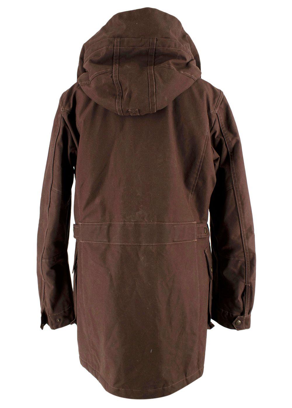 Belstaff Weatherproof Hooded Brown Coat