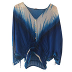 Roberto Cavalli Pure Silk Tie Dye Top