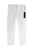 Haider Ackermann White Slim-Fit Distressed Denim Jeans