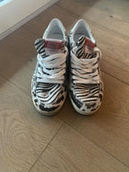 Ballstar Zebra Print Trainers