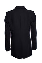 Dries Van Noten Black Wool Jacket W/Satin Lapels