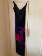 Joop Velvet Maxi Dress And Shawl