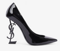 Saint Laurent Black Patent Leather Opyum 110 Pumps