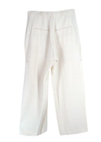 Jacquemus Ivory Boucle Cargo Trousers