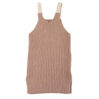 O'ahu Pink Ribbed Knit Tank Dress