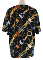 Hermes Bleu Abysse  'Etriers Interlock' Maxi T-Shirt