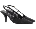 Gucci Crystal GG Slingback 75mm Pump