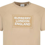 Burberry Beige Cotton T-Shirt