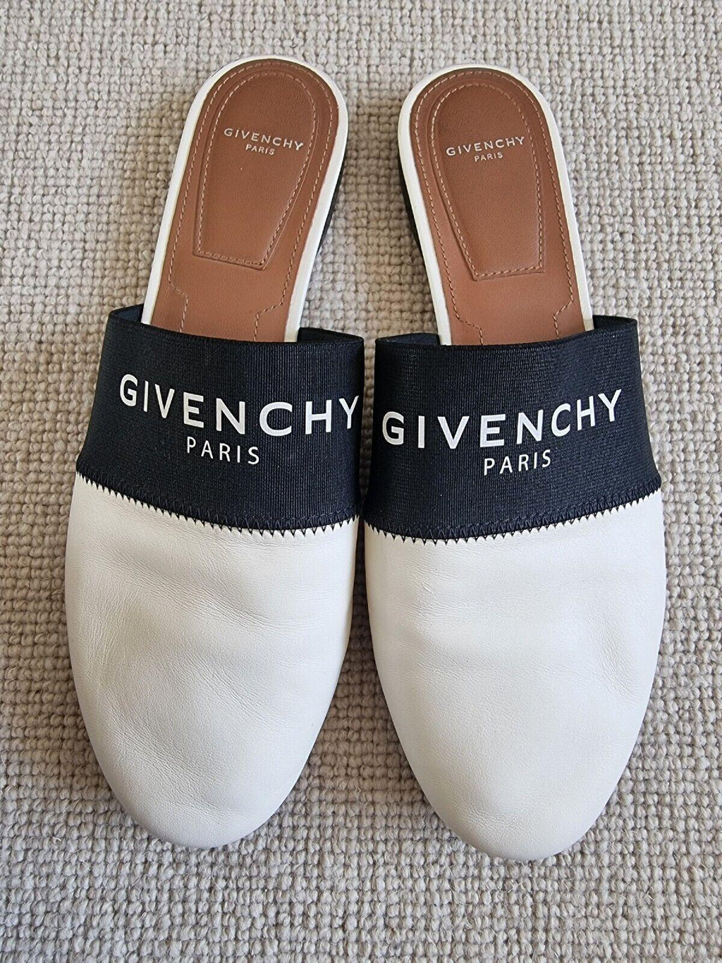 Bedford Logo Printed Mules