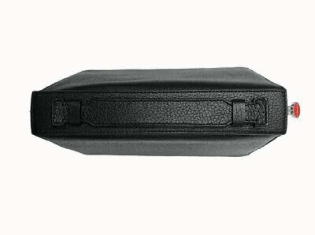 Black Leather Travel Wallet
