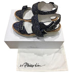 3.1 Phillip Lim Mallory Navy Sandal