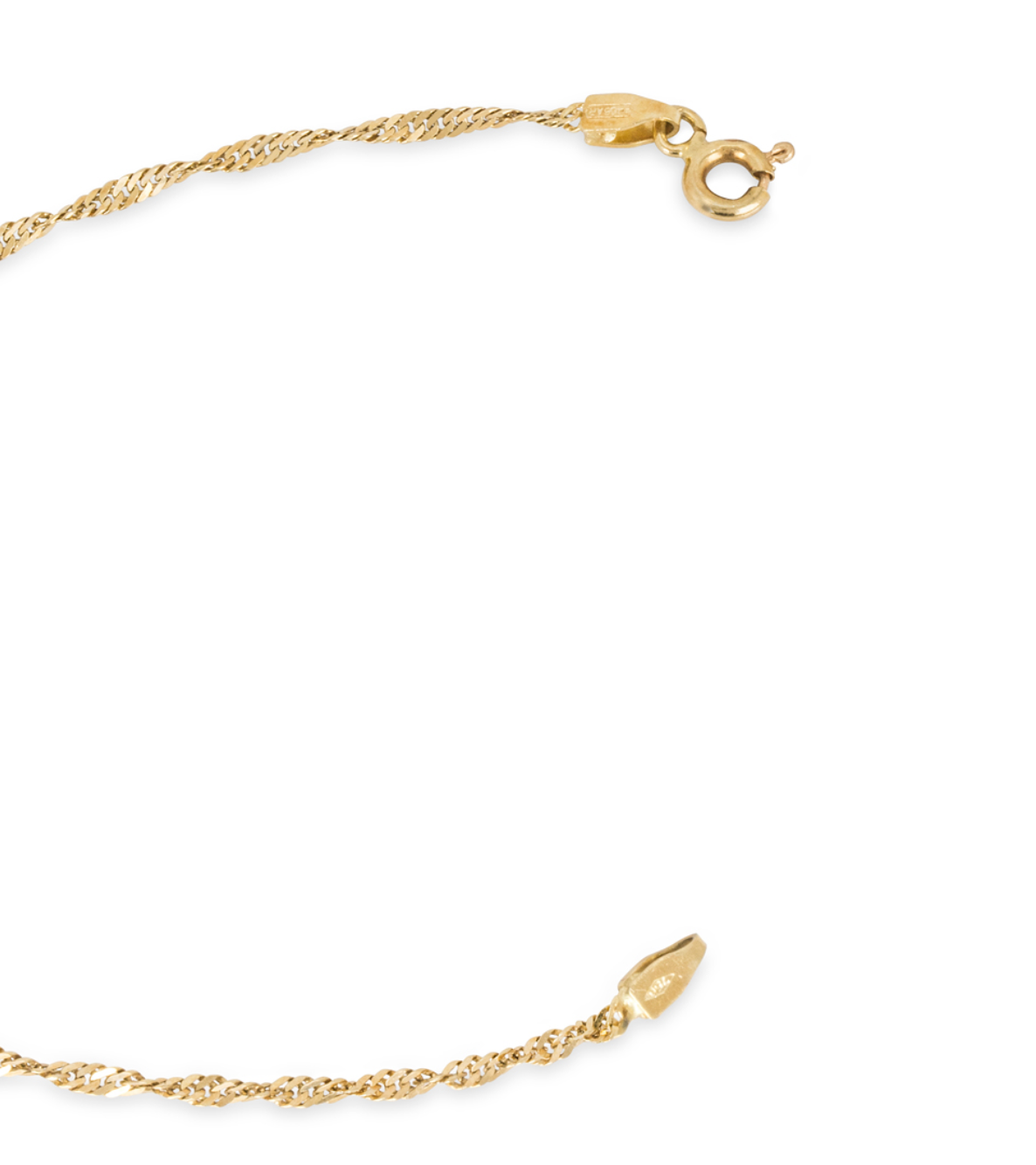 Yellow Gold Diamond Floral Pendant 0.69ct
