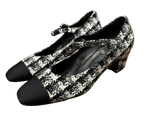 Chanel Tweed Mary Jane Heels