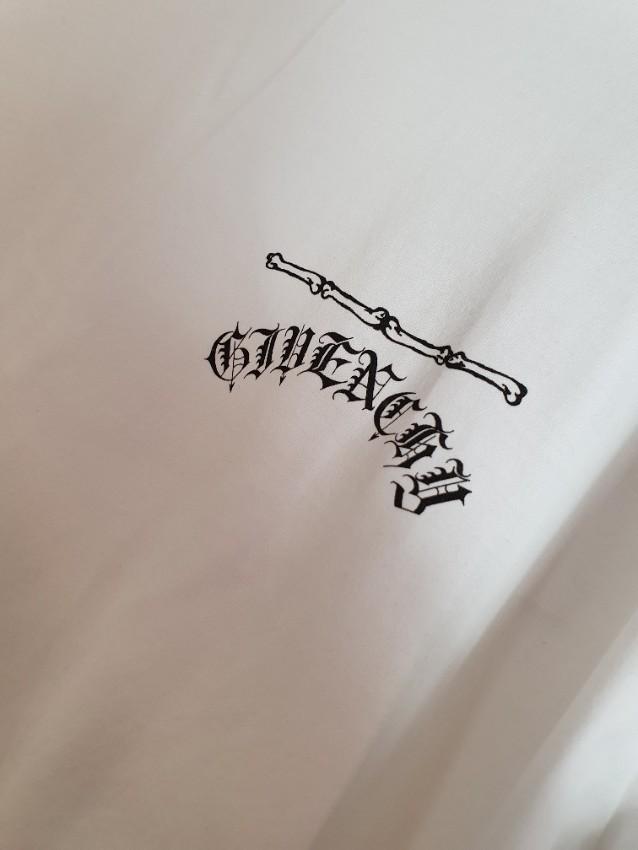 Givenchy White Chain Print T-Shirt