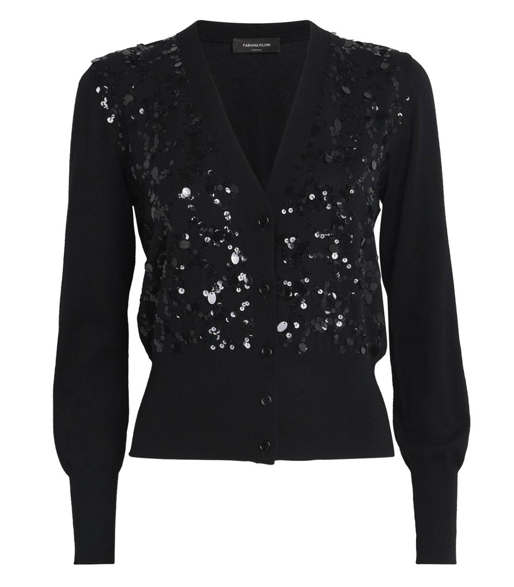 Fabiana Filippi Sequined Cardigan