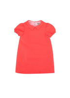Kids 8Y Coral Textured Dress