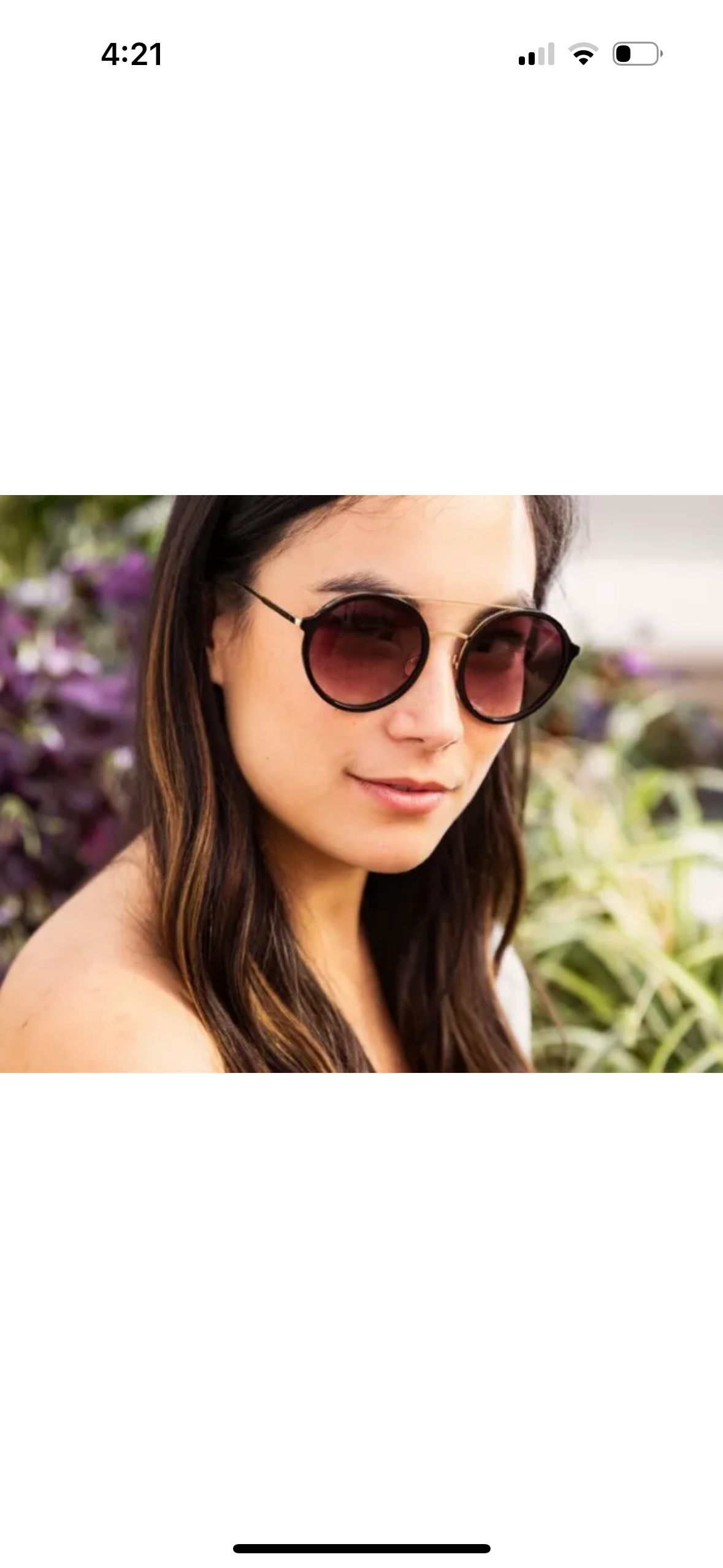 Olivia Round SVintage Style Sunglasses