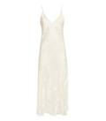 Natori Ines Jacquard Silk Slip Dress
