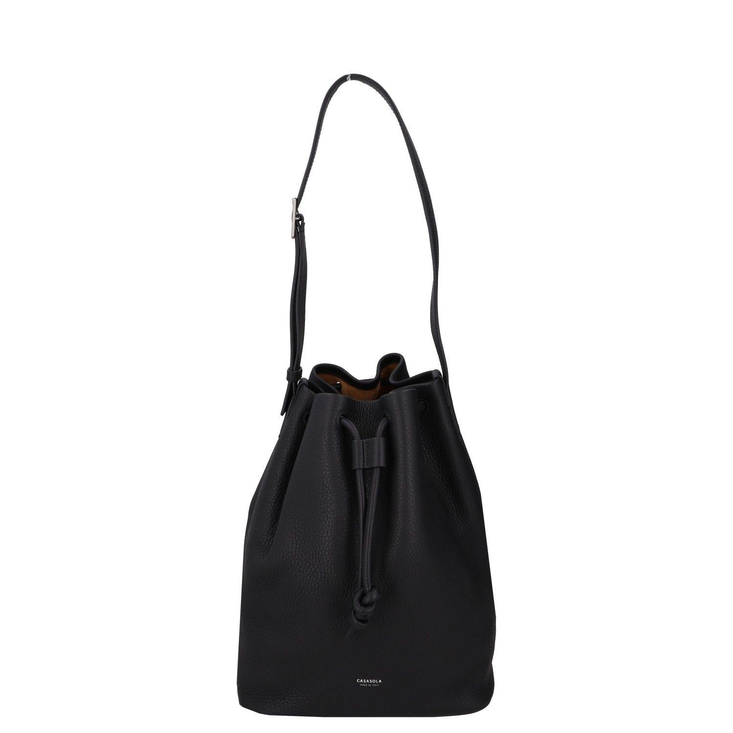 Casasola Large Leather Bucket Bag