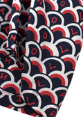 Abstract Logo Printed Swim Shorts