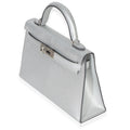 Hermès  Chevre Chamkilight Sellier Mini Kelly II 20 PHW