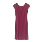 DVF Hot Orchid Barbara Lace Dress