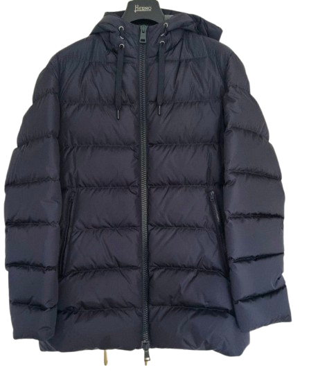 Herno Navy Stretch Down Parka