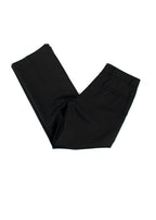 Textured Black Trousers