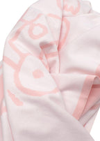 Hermes Pink/White Adada Baby Blanket