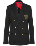 Polo Ralph Lauren Black Double-Breasted Classic Blazer