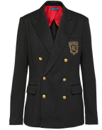 Polo Ralph Lauren Black Double-Breasted Classic Blazer
