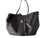MCM  Black Nappa Leather Tote
