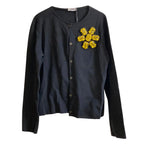 Moschino Cheap & Chic Black Wool Blend Cardigan