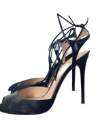 Gianvito Rossi Black Portofino Sandals