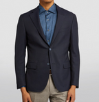 Corneliani Hopsack Wool Blazer