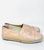 Pink Patent Leather CC Espadrilles