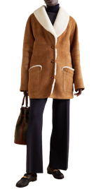 Shearling Honey Rosella Coat